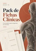 Portada de Pack de Fichas Clínicas